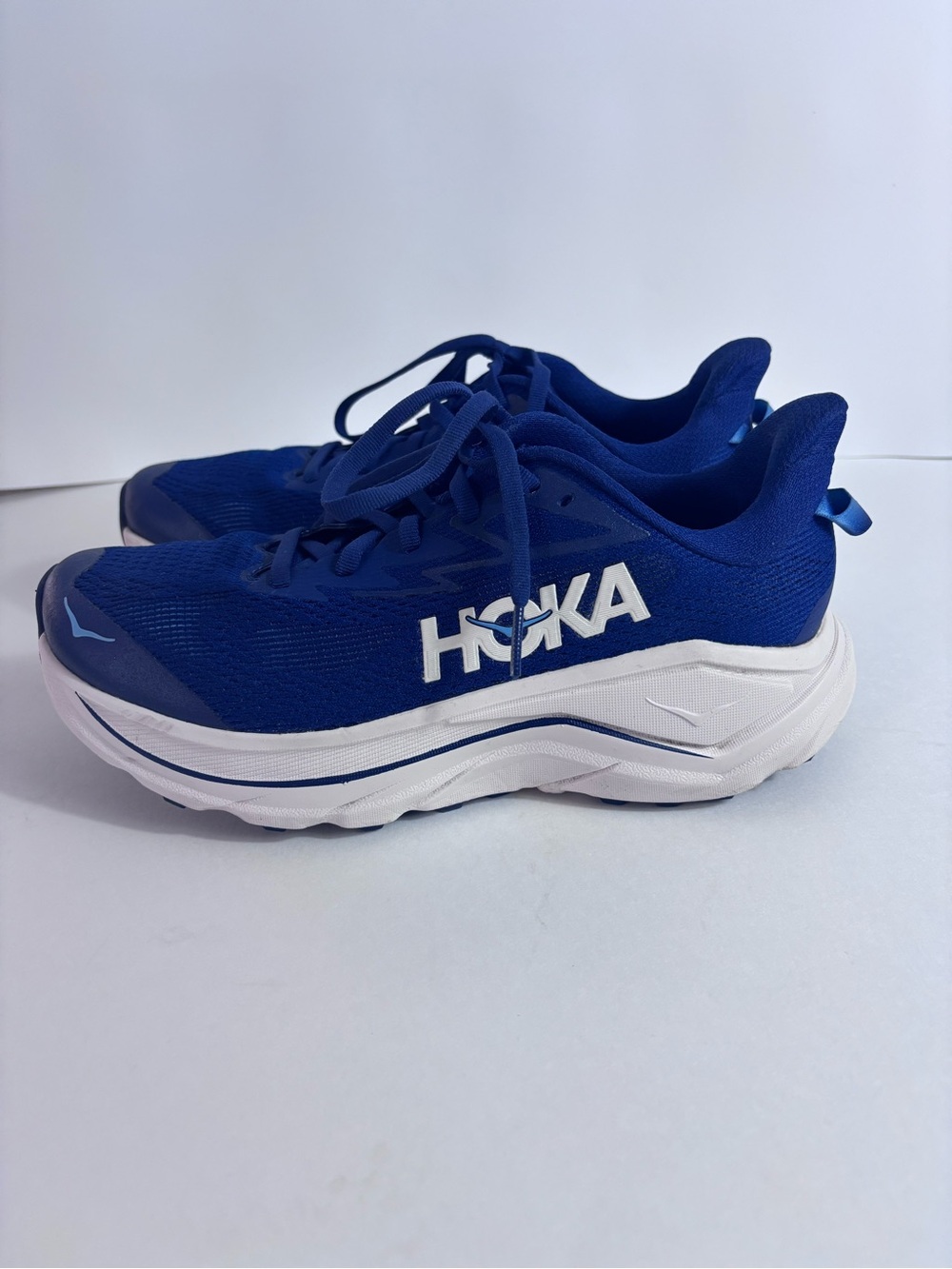 Hoka womens Blue Athletic Running Shoes size 8 (no insole) - Picture 7 of 15